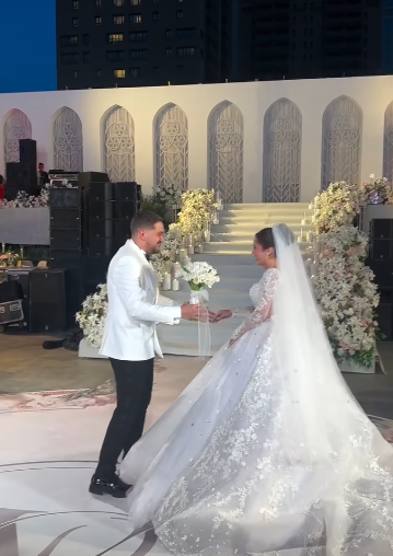 فرح الفنانة رنارئيس