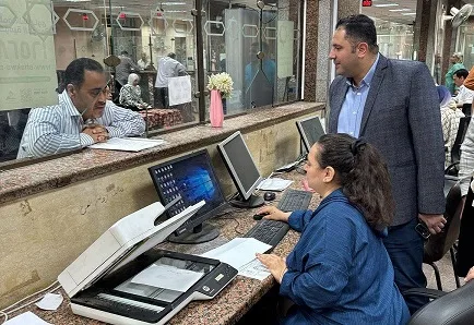 نائب محافظ القاهرة يُجري زيارة للمركز التكنولوجي في مجمع الأحياء لمتابعة خطوات التصالح في مخالفات البناء. نائب محافظ القاهرة يُجري زيارة للمركز التكنولوجي في مجمع الأحياء لمتابعة خطوات التصالح في مخالفات البناء.