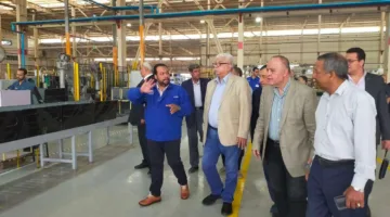 غرفة الصناعات الهندسية تنظم زيارة ميدانية لمصانع منطقة كوم أبو راضي الصناعية