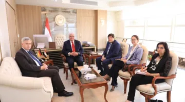 وزير التعليم العالي يستعرض طرق تعزيز التعاون مع السفير الألماني