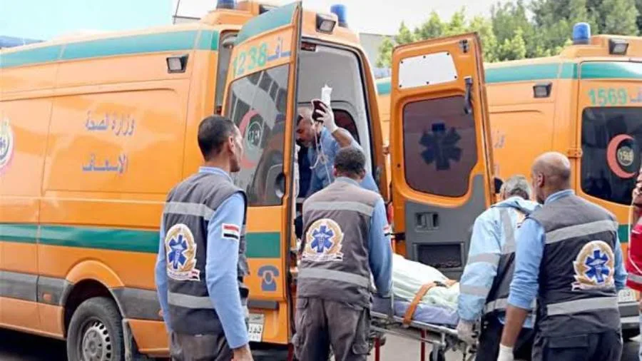 4 مصابين في حادث تصادم 3 سيارات بالدقهلية