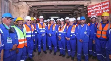 وزير البترول يزور مشروعات فوسفات أبو طرطور