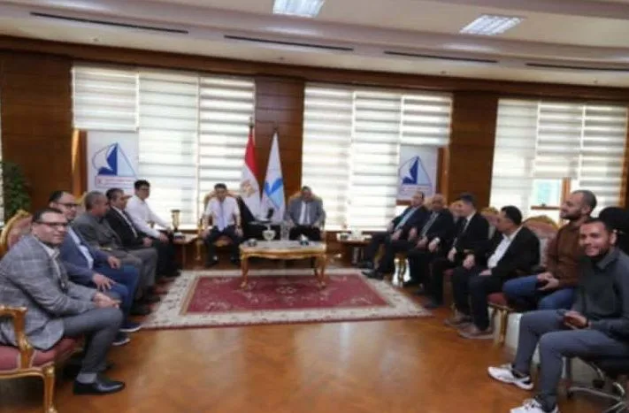 رئيس جامعة كفر الشيخ يستقبل وفد جامعة Soochow الصينية لبحث سبل التعاون العلمي
