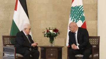 عباس وعون يتفقان على إنشاء لجنة مشتركة لرصد أوضاع المخيمات