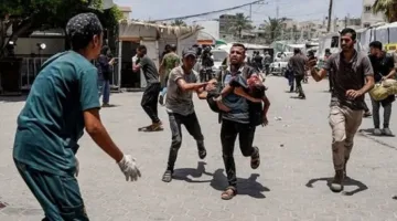 5 شهداء، معظمهم أطفال، نتيجة قصف الاحتلال لمدرسة تأوي نازحين غرب النصيرات