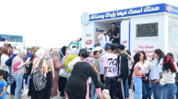 استمرار فعاليات مبادرة صحتك أمسك فيها ببورفؤاد في بورسعيد