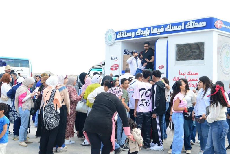 استمرار فعاليات مبادرة صحتك أمسك فيها ببورفؤاد في بورسعيد