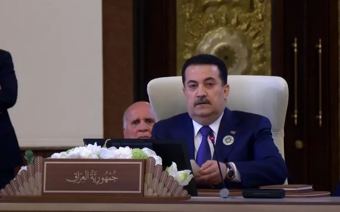 قمة بغداد: رئيس وزراء العراق ينادي بجهود عربية فاعلة ومسؤولة لإنقاذ غزة قمة بغداد: رئيس وزراء العراق ينادي بجهود عربية فاعلة ومسؤولة لإنقاذ غزة