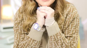 نظرة جديدة من مها الصغير بعد انفصالها عن أحمد السقا