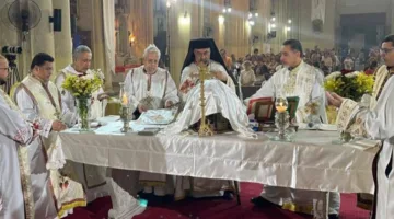 بطريرك الأقباط الكاثوليك يقيم قداس احتفالي بمناسبة عيد القديسة ريتا في كنيسة الآباء الفرنسيسكان