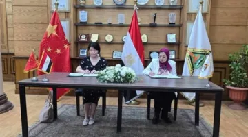 جامعة بنها تُبرم اتفاقية شراكة مع المركز الصيني لتبادل اللغات في الصين