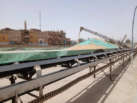 محافظ أسوان: توريد 158 ألف طن قمح بالصوامع والشون
