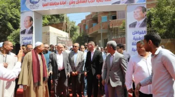محافظ المنيا يشارك في فعاليات قافلة طبية مجانية في مغاغة ويثني على مساهمة المجتمع المدني في تعزيز النظام الصحي
