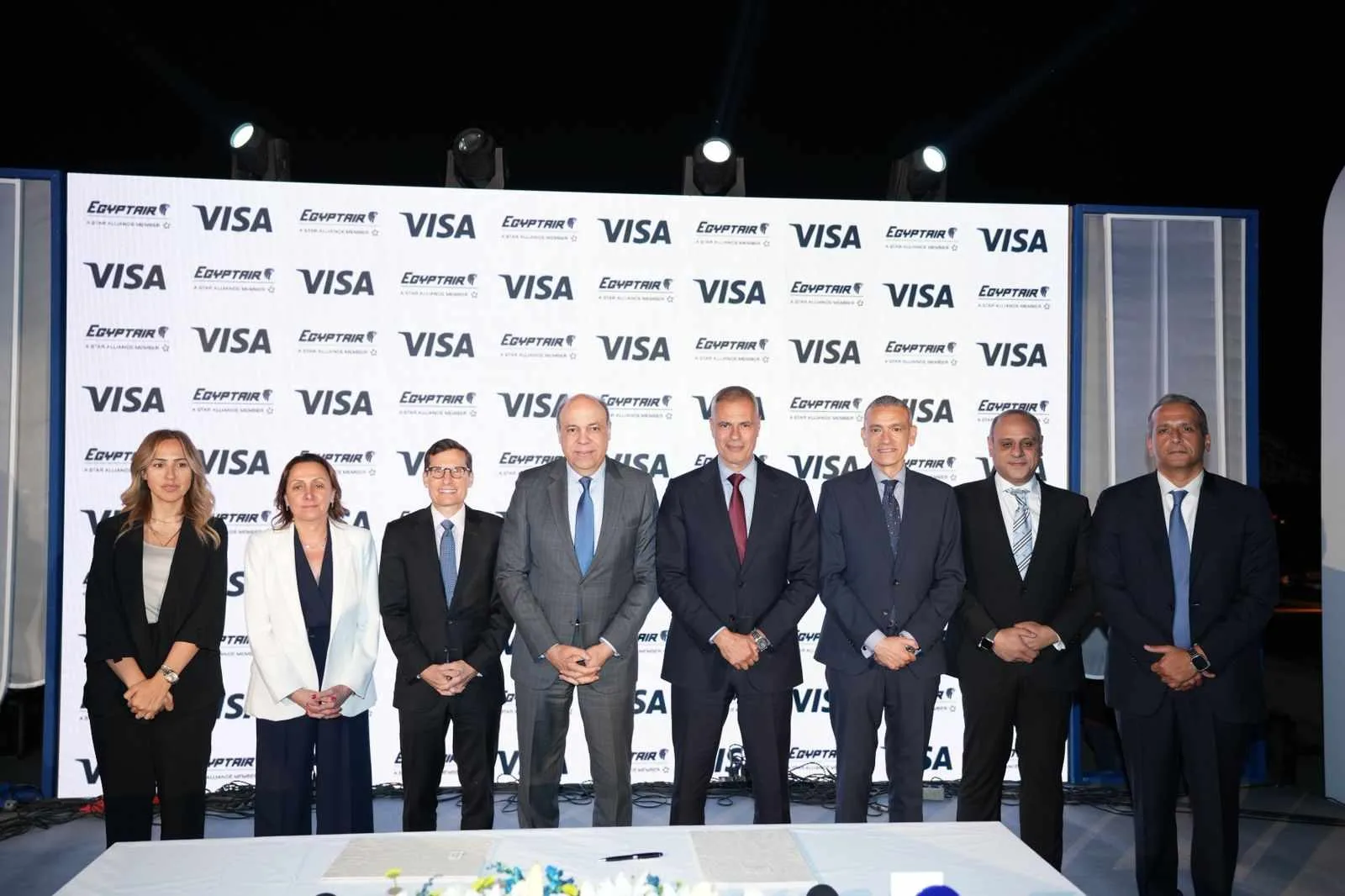 مصر للطيران وفيزا يوقعان شراكة لإطلاق حلول دفع ذكية وتجربة سفر رقمية متكاملة