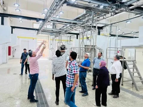 وزيرة التنمية المحلية تتابع سير العمل في مشروع تحديث وتحسين كفاءة المجازر الحكومية بالمحافظات وزيرة التنمية المحلية تتابع سير العمل في مشروع تحديث وتحسين كفاءة المجازر الحكومية بالمحافظات