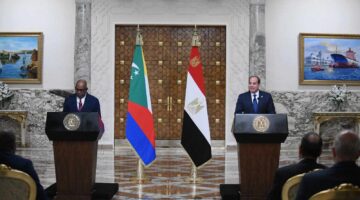 الرئيس السيسي: حريصون على تعزيز التعاون الثنائي مع جمهورية جزر القمر اقتصاديا واستثماريا وتجاريا