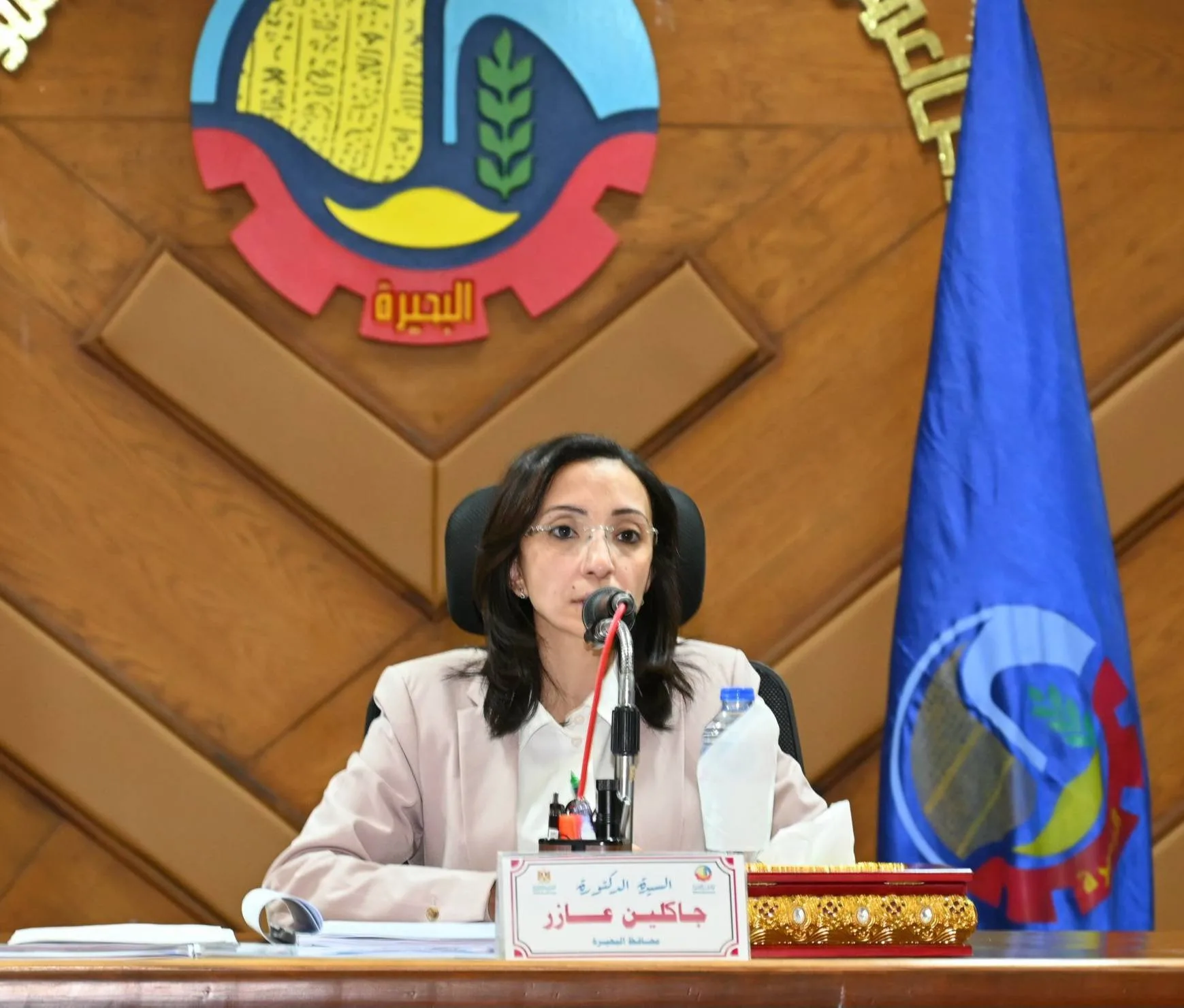 محافظ البحيرة توجه بضرورة انتهاء أعمال الخطة الاستثمارية وفق الاشتراطات الفنية والجدول الزمني المحدد