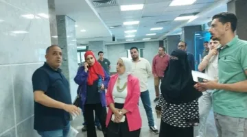 وكيل صحة الإسماعيلية يزور مستشفى التل الكبير المركزي لمتابعة الأعمال النهائية