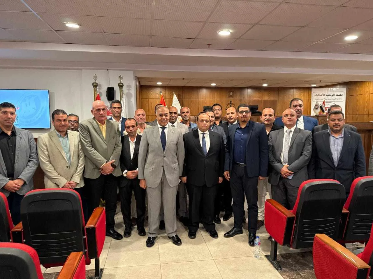 الوطنية للانتخابات تنظم ندوة تثقيفية بمقر معهد البحوث الجنائية والتدريب