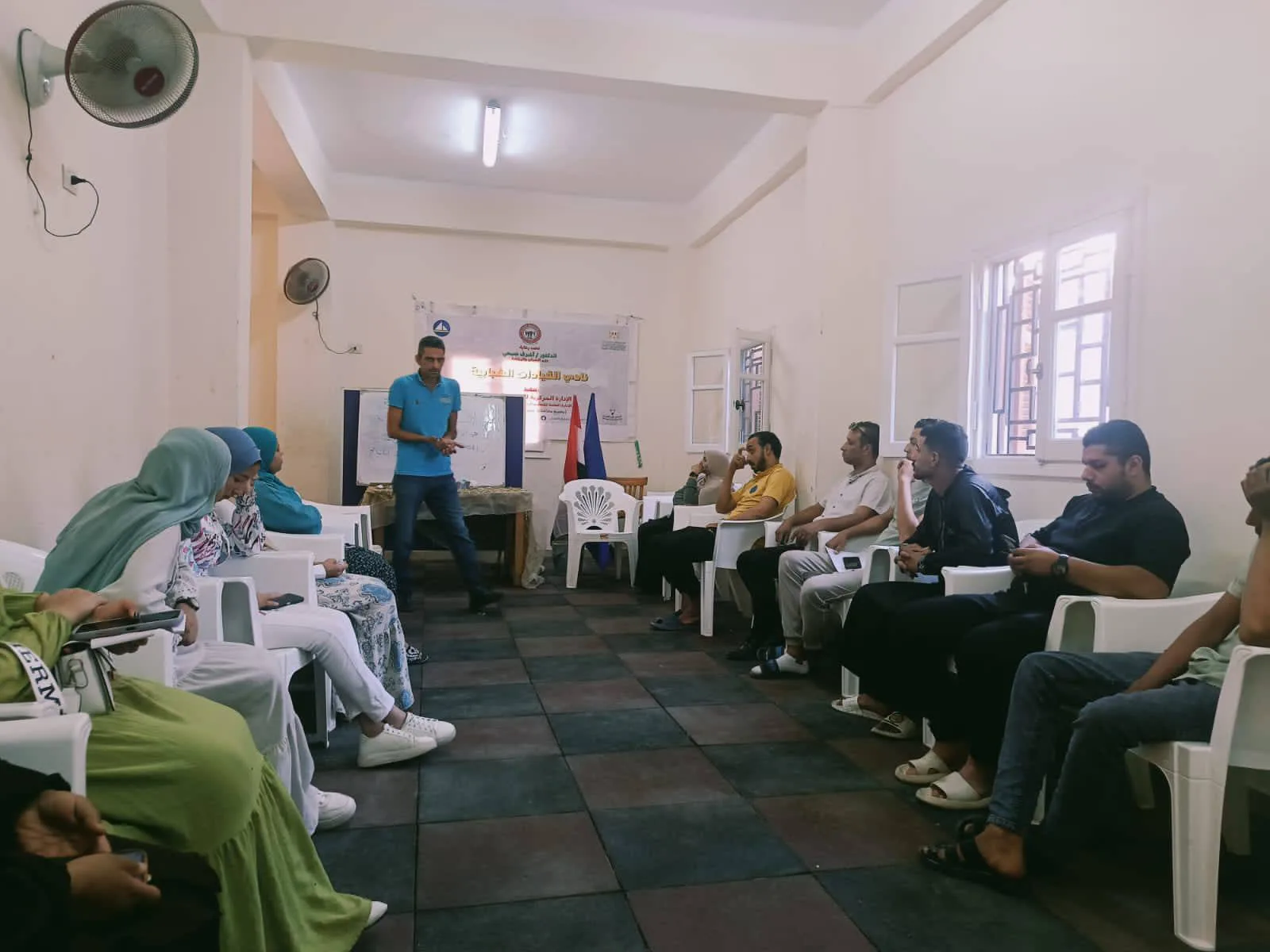 بدء النشاطات الأولى لنادي القيادات الشبابية في مركز شباب الإبراهيمية البحرية بدمياط بدء النشاطات الأولى لنادي القيادات الشبابية في مركز شباب الإبراهيمية البحرية بدمياط
