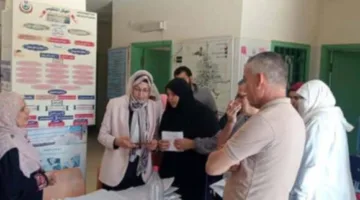 زيارة ميدانية لمديرة الرعاية الصحية في وحدات بئر العبد بشمال سيناء والتحقيق مع الغائبين