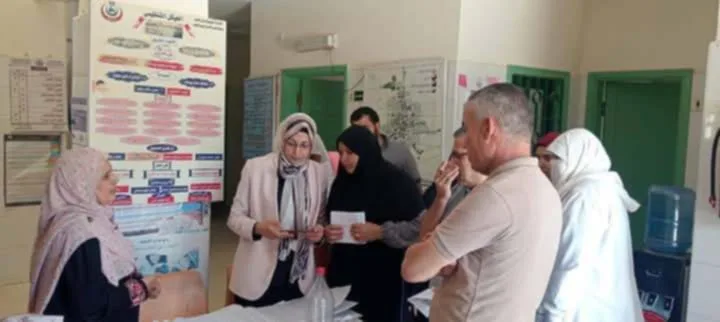 زيارة ميدانية لمديرة الرعاية الصحية في وحدات بئر العبد بشمال سيناء والتحقيق مع الغائبين زيارة ميدانية لمديرة الرعاية الصحية في وحدات بئر العبد بشمال سيناء والتحقيق مع الغائبين