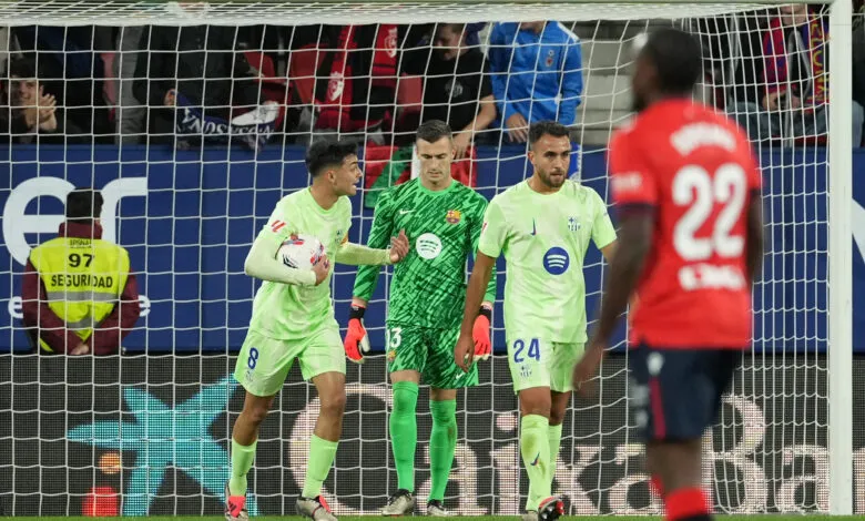 5 أندية تستهدف لاعب برشلونة وقرار هانز فليك يقلب الموازين!