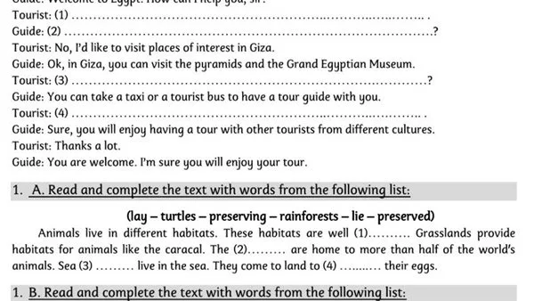 500 أسئلة إنجليزية للصف الثالث الإعدادي بصيغة PDF للفصل الدراسي الثاني 500 أسئلة إنجليزية للصف الثالث الإعدادي بصيغة PDF للفصل الدراسي الثاني