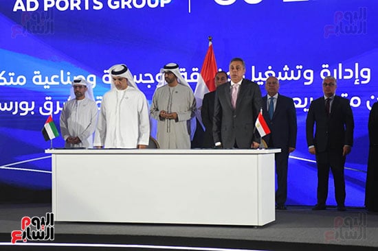 مشروع المنطقة الصناعية الإماراتية ببورسعيد (12)