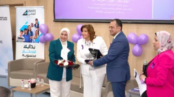 بنك قناة السويس يشارك في احتفال اليوم العالمي للمرأة في جامعة الجلالة
