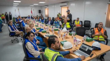 وفد وزارة التخطيط والتعاون الدولي يزور مشروعات التعاون في الإسكندرية