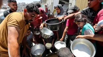 العراق يندد بإستراتيجية تجويع السكان الفلسطينيين في غزة