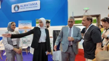 شركة صرف صحي الإسكندرية تشارك في معرض واتر إيكس الدولي للبنية التحتية