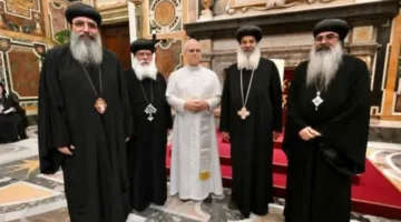 الكنيسة القبطية الأرثوذكسية: وفد قبطى يزور البابا الجديد للفاتيكان