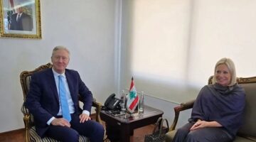 وزير الخارجية اللبناني والمنسقة الخاصة للأمم المتحدة يؤكدان ضرورة وقف الاعتداءات الإسرائيلية