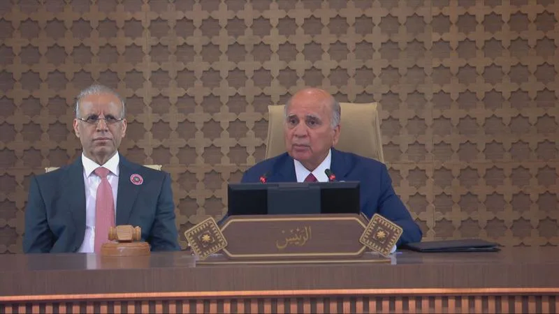 وزير الخارجية العراقي: ن reiterate دعمنا لمبادرة مصر في إعادة إعمار قطاع غزة