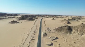59% من مشروع طريق (هرويب – المزيونة – ميتن) في محافظة ظفار تم إنجازه