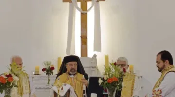 البطريرك الأنبا إبراهيم إسحق يقود قداس احتفال عيد الصعود المجيد في الإسكندرية
