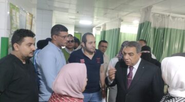 محافظ الدقهلية يتفقد مستشفى المنصورة التخصصي للاطمئنان على مستوى الخدمات