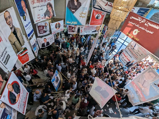 الجمعية العمومية لنقابة الصحفيين توصي بتنفيذ قرارات وتوصيات المؤتمر العام السادس كخطة لإصلاح أوضاع المهنة