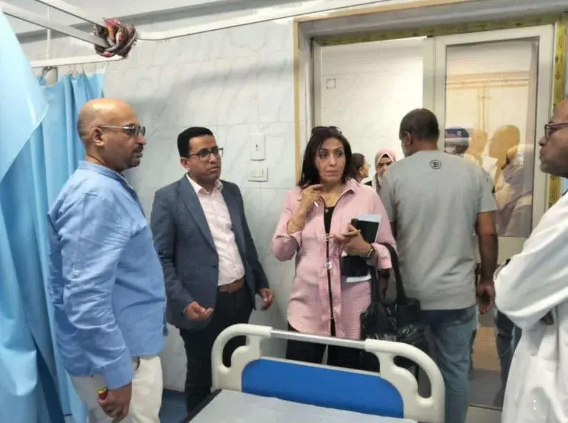 الصحة: فريق الحوكمة والمراجعة الداخلية يتفقد مستشفى صدر أسوان