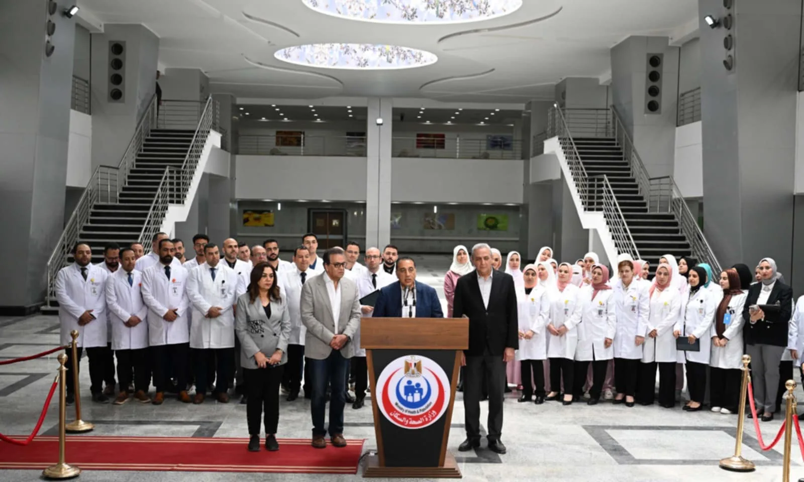رئيس الوزراء يتفقد مستشفى طنطا العام الجديد خلال جولته التفقدية بالغربية