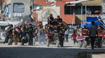 وزير الخارجية الأمريكي: لم نتحدث عن نقل الفلسطينيين إلى ليبيا