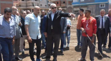 محافظ الغربية يتابع ميدانيا توريد القمح بالشونة المركزية ببسيون