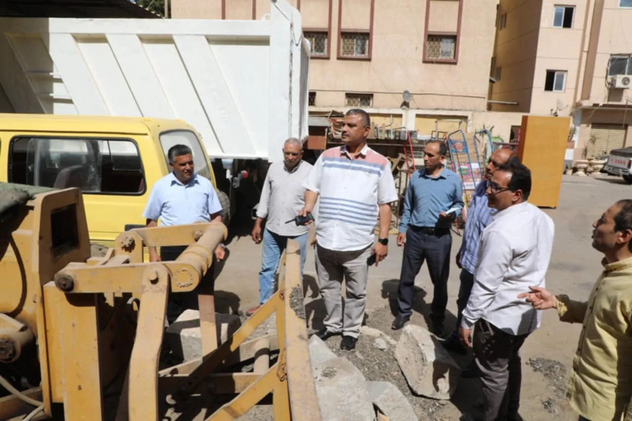 سكرتير عام مساعد المنوفية يراقب إجراءات التصالح في المركز التكنولوجي بشبين الكوم