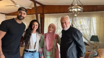 مشيرة إسماعيل تتقبل اعتذار آية سماحة بعد زيارتها لمنزلها.