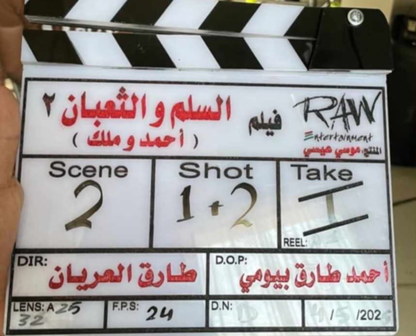 المخرج طارق العريان يبدأ تصوير الجزء الثاني من فيلم السلم والثعبان