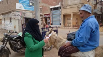 محافظ كفر الشيخ يراقب أنشطة الطب البيطري في حملات مكافحة الأمراض الوبائية لحماية الثروة الحيوانية