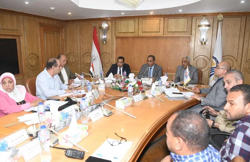 محافظ قنا يوجه برفع كفاءة الأداء وتسريع معدلات الإنجاز فى مشروعات الخطة الاستثمارية