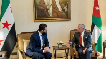 ملك الأردن والشريعة تؤكدان على ضرورة تعزيز الأمن على الحدود